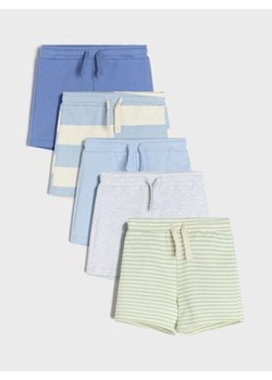 Sinsay - Szorty 5 pack - kremowy ze sklepu Sinsay w kategorii Spodenki dziewczęce - zdjęcie 178740550