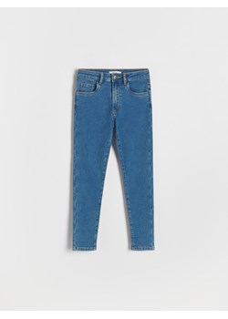 Reserved - Jeansy skinny super soft - niebieski ze sklepu Reserved w kategorii Spodnie dziewczęce - zdjęcie 178744972