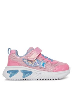 Sneakersy Geox J Assister J55E9B 0ASKN CE8E4 D Różowy ze sklepu eobuwie.pl w kategorii Buty sportowe dziecięce - zdjęcie 178745711