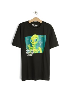 GATE Bawełniana koszulka z nadrukiem S ze sklepu gateshop w kategorii T-shirty męskie - zdjęcie 178747091