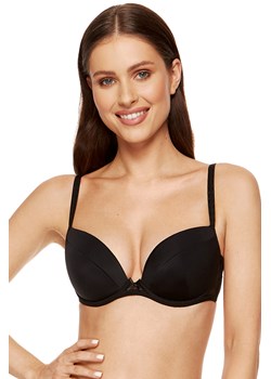 Biustonosz push-up Gorteks Zara/B1 czarny ze sklepu kontri.pl w kategorii Biustonosze - zdjęcie 178752072