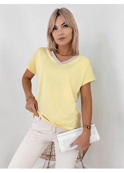 bluzka breana żółta one size ze sklepu UBRA w kategorii Bluzki damskie - zdjęcie 178754713