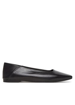 Calvin Klein Baleriny Flat Ballerina - Lth HW0HW02463 Czarny ze sklepu MODIVO w kategorii Balerinki - zdjęcie 178756012