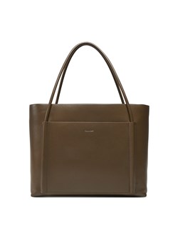 Torebka Calvin Klein Ck Linn Large Shopper K60K613109 Brązowy ze sklepu eobuwie.pl w kategorii Torby Shopper bag - zdjęcie 178757160