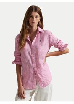 Polo Ralph Lauren Koszula 211970691001 Różowy Regular Fit ze sklepu MODIVO w kategorii Koszule damskie - zdjęcie 178758232