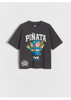 Reserved - T-shirt Pinata Smashlings - czarny ze sklepu Reserved w kategorii T-shirty chłopięce - zdjęcie 178760121