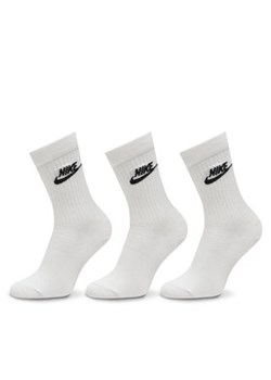 Nike Skarpety wysokie unisex DX5025 Biały ze sklepu MODIVO w kategorii Skarpetki damskie - zdjęcie 178769172