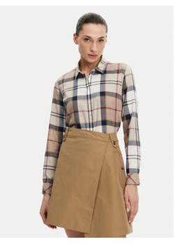 Barbour Koszula Bredon LSH1353BR37 Beżowy Regular Fit ze sklepu MODIVO w kategorii Koszule damskie - zdjęcie 178771202