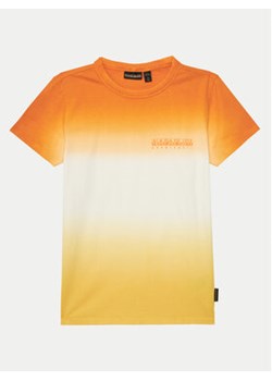 Napapijri T-Shirt S-Merse NP0A4ILFA701 M Pomarańczowy Regular Fit ze sklepu MODIVO w kategorii T-shirty chłopięce - zdjęcie 178781740