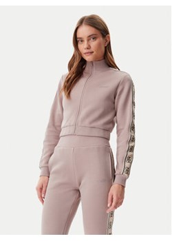 Guess Bluza V3RQ12 KB3P2 Brązowy Regular Fit ze sklepu MODIVO w kategorii Bluzy damskie - zdjęcie 178785602