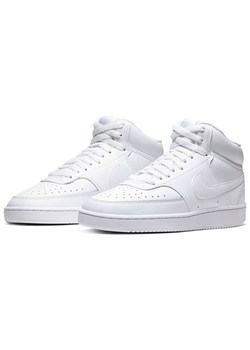 Nike Sportswear Skórzane sneakersy &quot;Court vision&quot; w kolorze białym ze sklepu Limango Polska w kategorii Buty sportowe damskie - zdjęcie 178787891