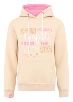 Zwillingsherz Bluza &quot;Confetti Rain&quot; w kolorze brzoskwiniowym ze sklepu Limango Polska w kategorii Bluzy damskie - zdjęcie 178788034