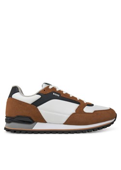 Sneakersy BOSS Parkour-L 50523221 Beżowy ze sklepu eobuwie.pl w kategorii Buty sportowe męskie - zdjęcie 178788551