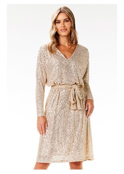 Awama Sukienka w kolorze beżowym ze sklepu Limango Polska w kategorii Sukienki - zdjęcie 178788980