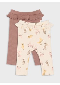 Sinsay - Legginsy 2 pack - kremowy ze sklepu Sinsay w kategorii Odzież dla niemowląt - zdjęcie 178801664