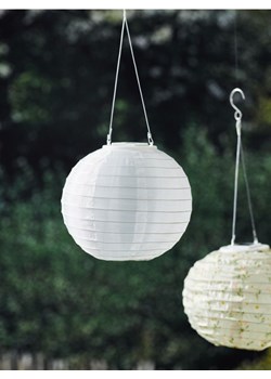 Sinsay - Lampa solarna - biały ze sklepu Sinsay w kategorii Oświetlenie ogrodowe - zdjęcie 178801730