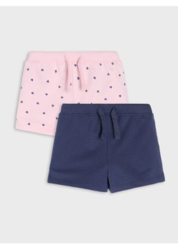 Sinsay - Szorty 2 pack - fioletowy ze sklepu Sinsay w kategorii Spodenki dziewczęce - zdjęcie 178801742