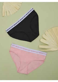 Sinsay - Majtki figi 2 pack - różowy ze sklepu Sinsay w kategorii Majtki damskie - zdjęcie 178801764