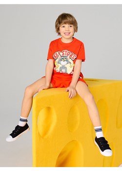 Sinsay - Koszulka Tom & Jerry Core - czerwony ze sklepu Sinsay w kategorii T-shirty chłopięce - zdjęcie 178801833