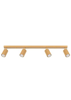 Złota lampa sufitowa w stylu glamour - 4X D303 N6-D84 ze sklepu Edinos.pl w kategorii Lampy sufitowe - zdjęcie 178806212