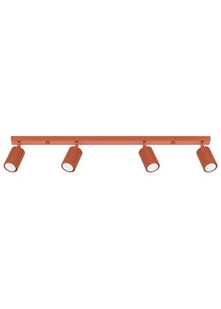 Czteropunktowa lampa w kolorze ochra - D303 H0-L63 ze sklepu Edinos.pl w kategorii Lampy sufitowe - zdjęcie 178806240