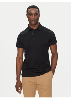 KARL LAGERFELD Polo 745007 552200 Czarny Regular Fit ze sklepu MODIVO w kategorii T-shirty męskie - zdjęcie 178807300