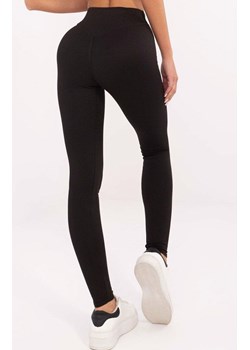 Czarne legginsy z wysokim stanem LK-LG-509901.49, Kolor czarny, Rozmiar 42, Lakerta ze sklepu Primodo w kategorii Spodnie damskie - zdjęcie 178815364