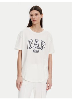 Gap T-Shirt 407990-04 Biały Regular Fit ze sklepu MODIVO w kategorii Bluzki damskie - zdjęcie 178816121