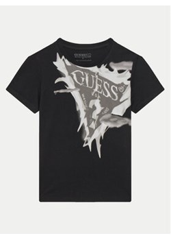 Guess T-Shirt L5GI20 K8HM4 Czarny Regular Fit ze sklepu MODIVO w kategorii T-shirty chłopięce - zdjęcie 178816522