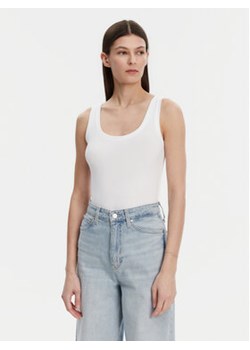 Gap Top 540670-02 Biały Slim Fit ze sklepu MODIVO w kategorii Bluzki damskie - zdjęcie 178817042