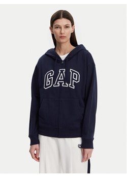 Gap Bluza 727433-03 Granatowy Relaxed Fit ze sklepu MODIVO w kategorii Bluzy damskie - zdjęcie 178817201