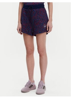 adidas by Stella McCartney Szorty sportowe Stella McCartney Printed JG3608 Granatowy Loose Fit ze sklepu MODIVO w kategorii Szorty - zdjęcie 178817594