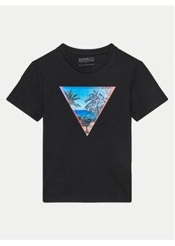 Guess T-Shirt L5GI26 K8HM4 Czarny Regular Fit ze sklepu MODIVO w kategorii T-shirty chłopięce - zdjęcie 178817714