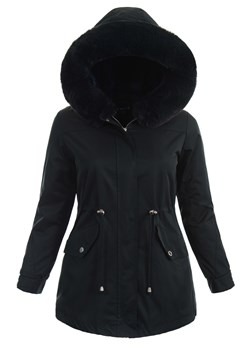 Parka Zimowa Damska z Futerkiem ze sklepu brendi.pl w kategorii Parki damskie - zdjęcie 178827793