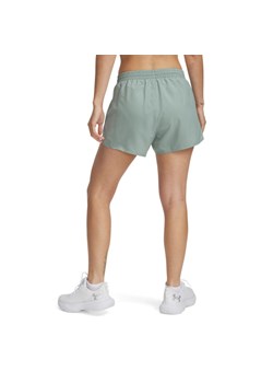 Damskie spodenki do biegania Under Armour UA Fly By 3\'\' Shorts - zielone ze sklepu Sportstylestory.com w kategorii Szorty - zdjęcie 178828702