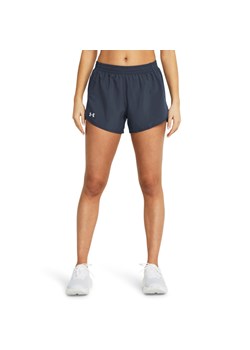 Damskie spodenki do biegania Under Armour UA Fly By 3\'\' Shorts - szare ze sklepu Sportstylestory.com w kategorii Szorty - zdjęcie 178828753