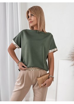 bluzka marvo khaki one size ze sklepu UBRA w kategorii Bluzki damskie - zdjęcie 178830094