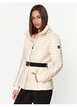 EA7 Emporio Armani Kurtka zimowa 6RTB12 TNEQZ 1707 Écru Regular Fit ze sklepu MODIVO w kategorii Kurtki damskie - zdjęcie 178832061