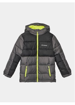 Columbia Kurtka zimowa Pike Lake™ II Hooded Jacket Szary Regular Fit ze sklepu MODIVO w kategorii Kurtki chłopięce - zdjęcie 178832713