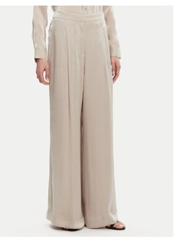 MICHAEL Michael Kors Spodnie palazzo MS430638BB Beżowy Wide Leg ze sklepu MODIVO w kategorii Spodnie damskie - zdjęcie 178849742