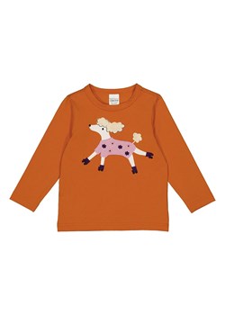 Fred´s World by GREEN COTTON Koszulka &quot;Hello poodle&quot; w kolorze pomarańczowym ze sklepu Limango Polska w kategorii Bluzki dziewczęce - zdjęcie 178852530
