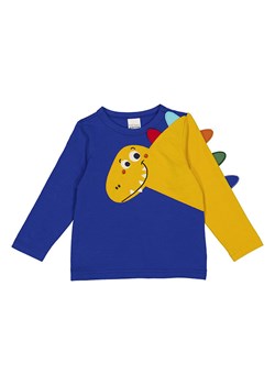 Fred´s World by GREEN COTTON Koszulka &quot;Hello dino&quot; w kolorze niebieskim ze sklepu Limango Polska w kategorii Kaftaniki i bluzki - zdjęcie 178852542
