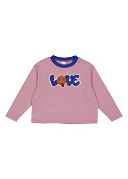 Fred´s World by GREEN COTTON Bluza &quot;Heart&quot; w kolorze jasnoróżowym ze sklepu Limango Polska w kategorii Bluzy dziewczęce - zdjęcie 178852592