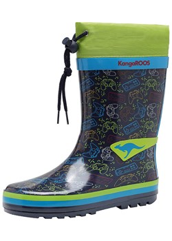 Kangaroos Kalosze &quot;K-Summerrain&quot; w kolorze granatowo-zielonym ze sklepu Limango Polska w kategorii Kalosze dziecięce - zdjęcie 178853664