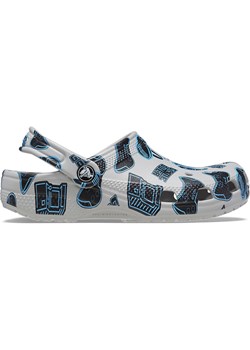 Crocs Chodaki &quot;Classic Game Over&quot; w kolorze szaro-błękitno-czarnym ze sklepu Limango Polska w kategorii Klapki dziecięce - zdjęcie 178853834
