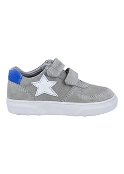 Richter Shoes Skórzane sneakersy &quot;Leandro&quot; w kolorze niebiesko-szarym ze sklepu Limango Polska w kategorii Buty sportowe dziecięce - zdjęcie 178854143