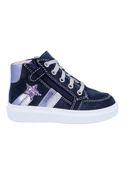 Richter Shoes Skórzane sneakersy &quot;Alessa&quot; w kolorze granatowym ze sklepu Limango Polska w kategorii Buty zimowe dziecięce - zdjęcie 178854161