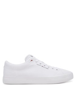 Tommy Hilfiger Tenisówki Th Hi Vulc Low Core Canvas FM0FM05396 Biały ze sklepu MODIVO w kategorii Trampki męskie - zdjęcie 178854962