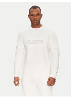 Guess Bluza Z5GQ09 K6ZS1 Biały Regular Fit ze sklepu MODIVO w kategorii Bluzy męskie - zdjęcie 178855450