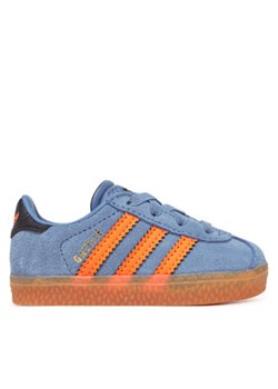 adidas Sneakersy Gazelle Comfort Closure JP7134 Granatowy ze sklepu MODIVO w kategorii Buty sportowe dziecięce - zdjęcie 178857012